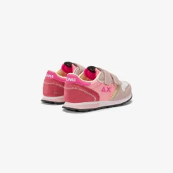 Best Sneaker Girl's Ally Color Explosion in suede e nylon porcellana Bambina
