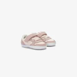 Sale Sneaker Girl's Ally Gold Silver in suede e nylon porcellana Bambina