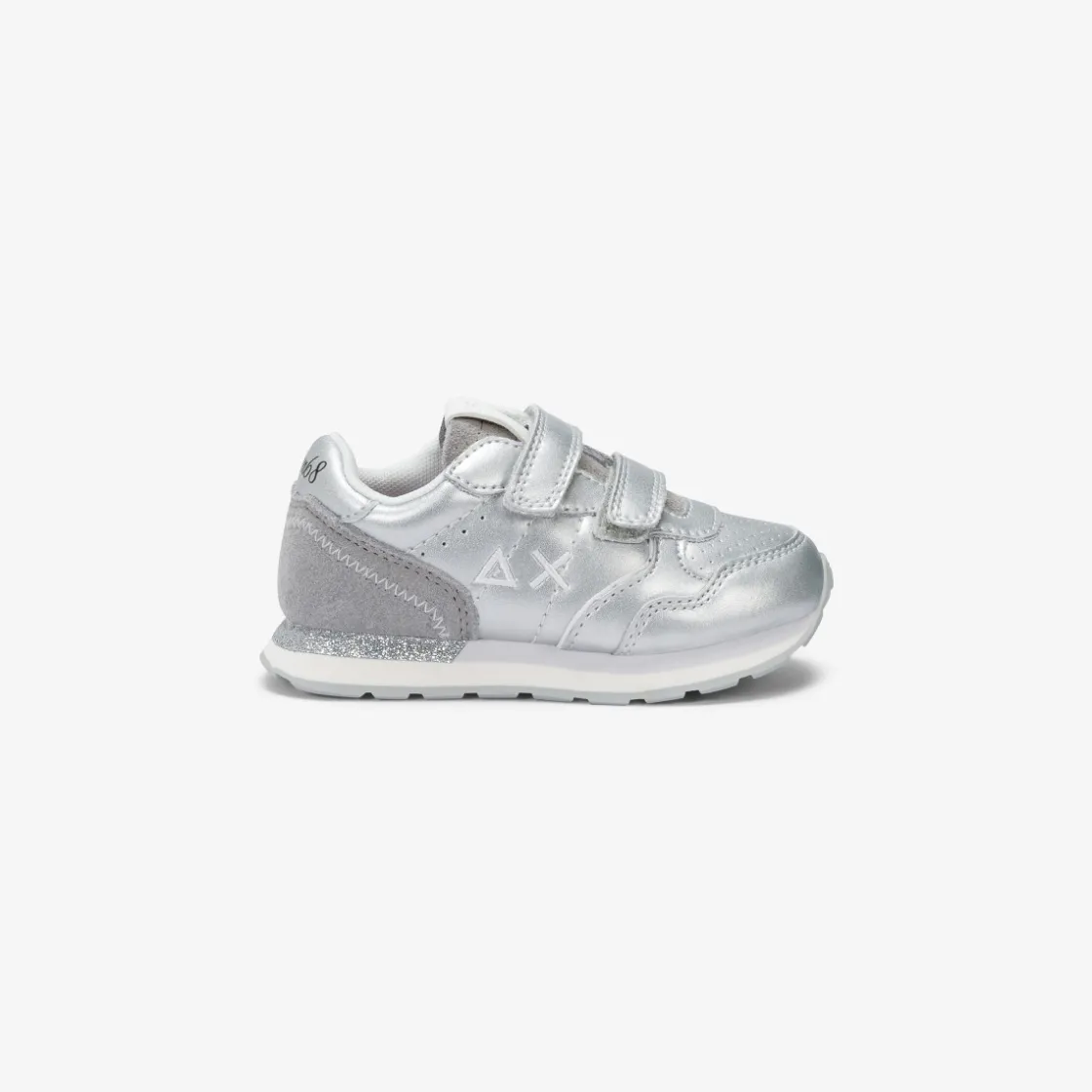 Online Sneaker Girl's Big Ally pelle argento Bambina
