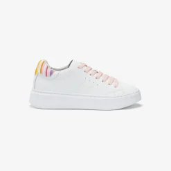 New Sneaker Girl's Grace in pelle bianca Bambina