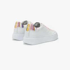 New Sneaker Girl's Grace in pelle bianca Bambina