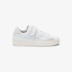 Best Sneaker Girl's Katy in pelle bianca Bambina