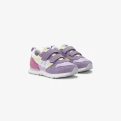 Best Sneaker Girl's Stargirl Multicolor in suede e nylon lilla Bambina