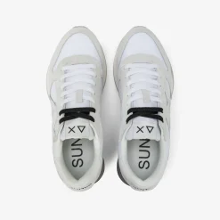 Discount Sneaker Jaki Bicolor in nylon e suede bianco Uomo Scarpe|Uomo