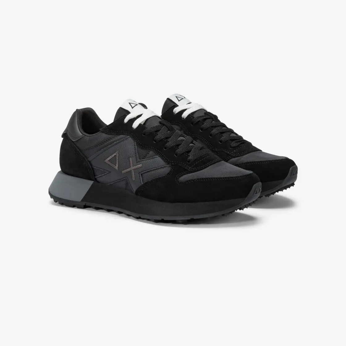 Best Sneaker Jaki Bicolor in nylon e suede nero Uomo Scarpe|Uomo