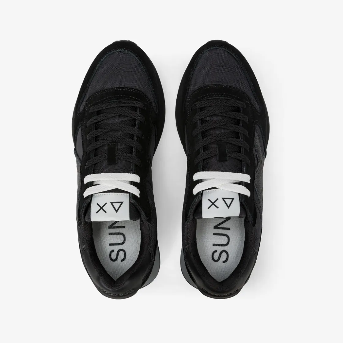 Best Sneaker Jaki Bicolor in nylon e suede nero Uomo Scarpe|Uomo