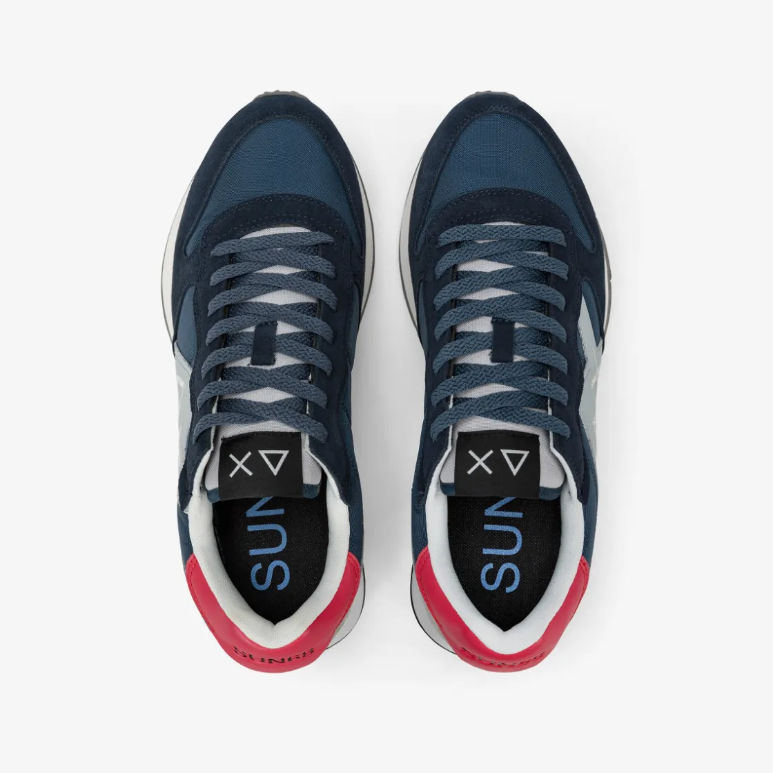Online Sneaker Jaki in nylon e suede blu navy Uomo Scarpe|Uomo