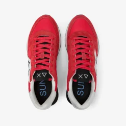 Best Sneaker Jaki in nylon e suede rosso Uomo Scarpe|Uomo