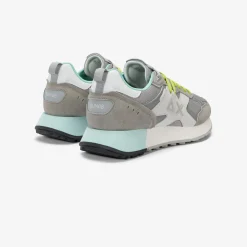 Outlet Sneaker Jaki Outdoor in nylon e suede grigio chiaro Uomo Scarpe|Uomo
