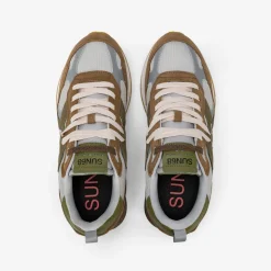 Online Sneaker Jaki Outdoor in nylon e suede marrone Uomo Scarpe|Uomo