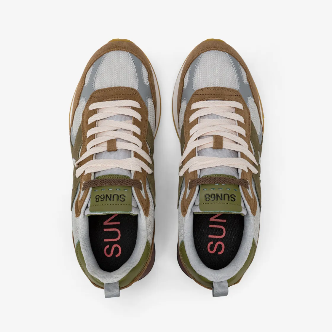 Online Sneaker Jaki Outdoor in nylon e suede marrone Uomo Scarpe|Uomo