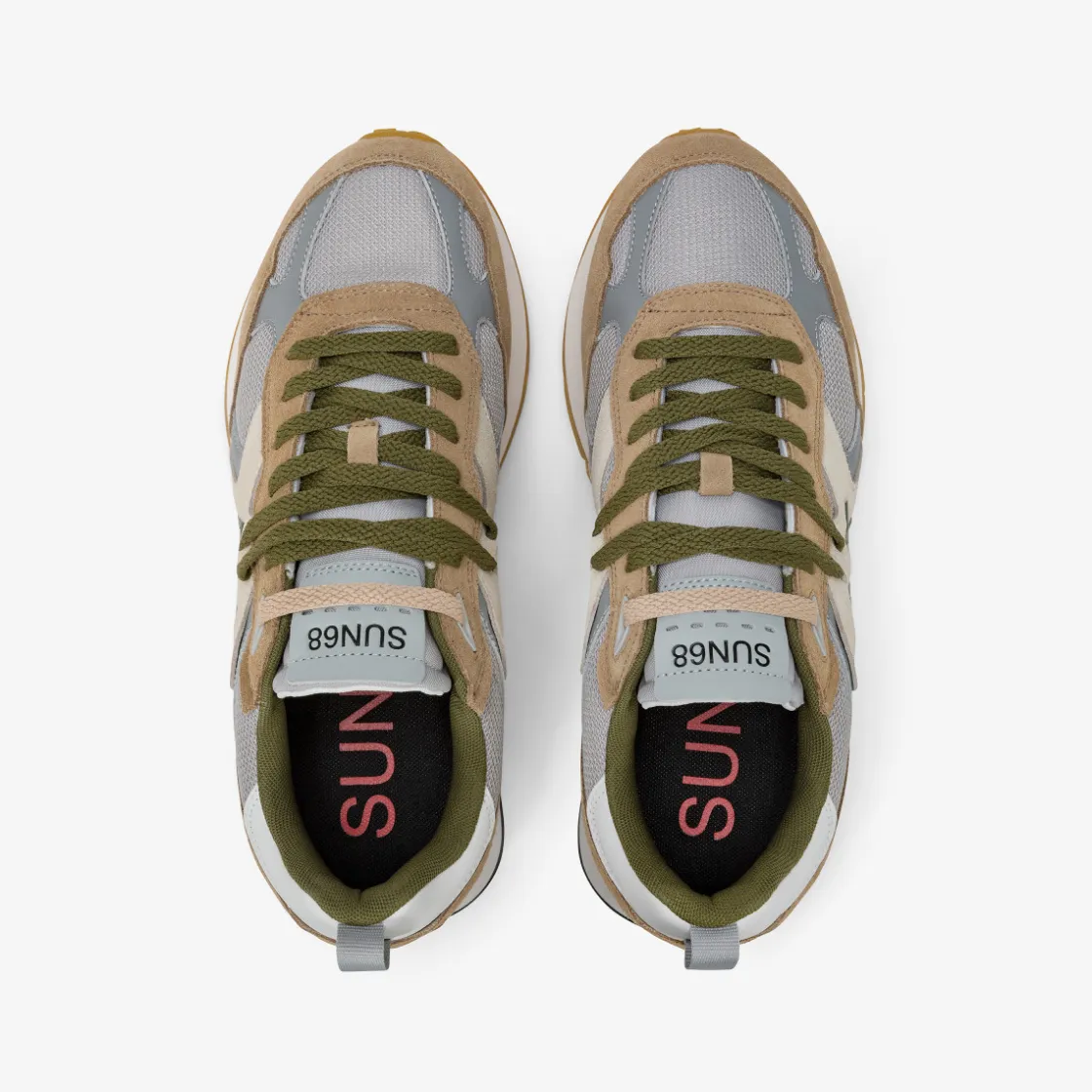 Online Sneaker Jaki Outdoor in nylon e suede beige Uomo Scarpe|Uomo