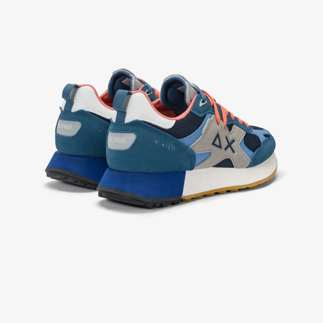 Fashion Sneaker Jaki Outdoor in nylon e suede avio scuro Uomo Scarpe|Uomo