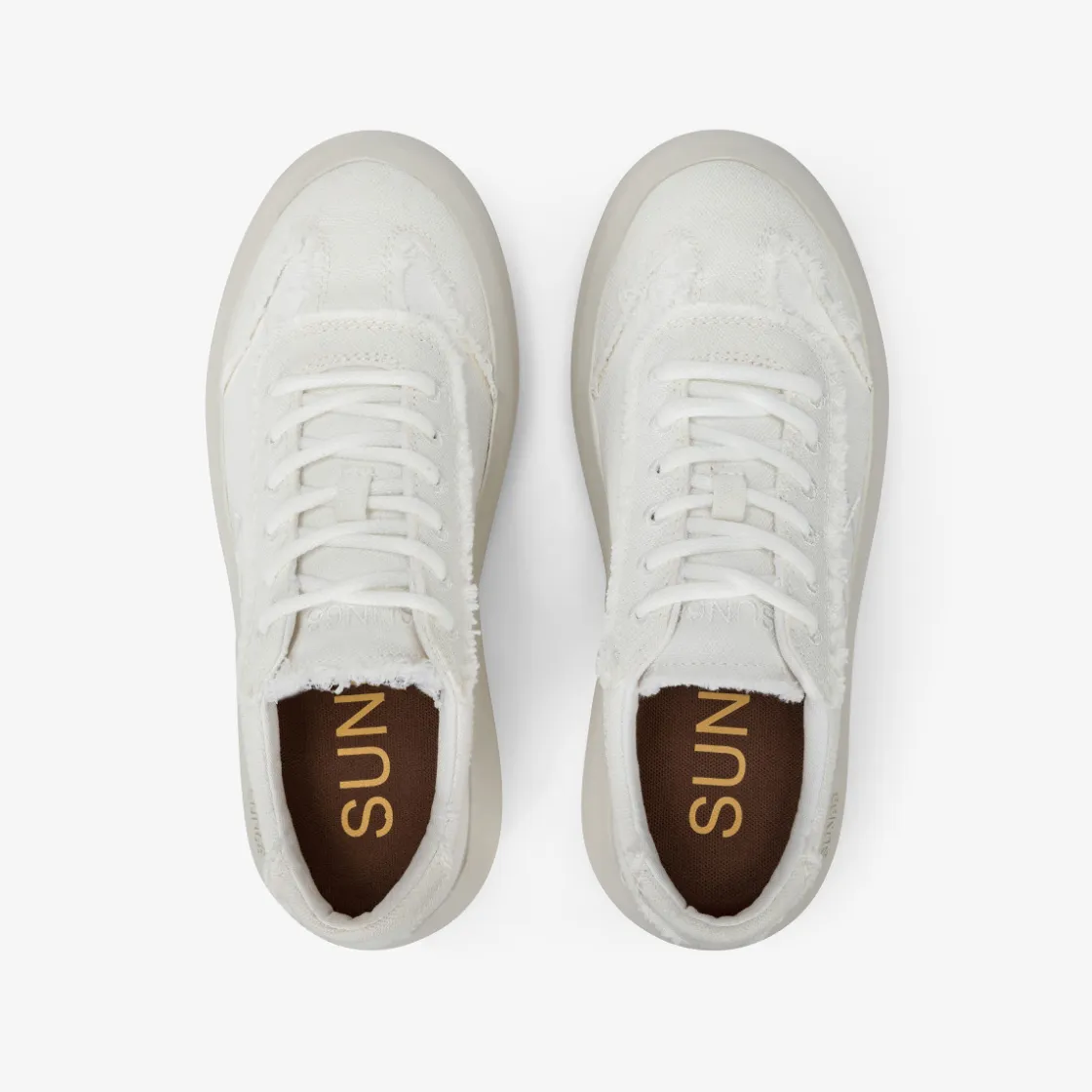 Sale Sneaker Juno in canvas bianco Donna Scarpe|Donna