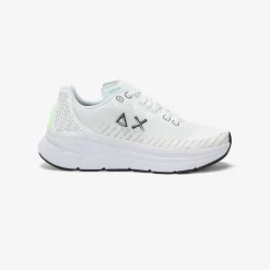 Outlet Sneaker Jupiter Air in mesh bianca Uomo Scarpe|Uomo