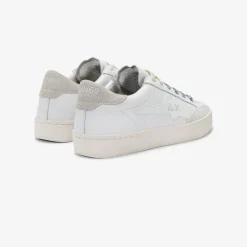 Fashion Sneaker Katy in pelle bianca Donna Scarpe|Donna