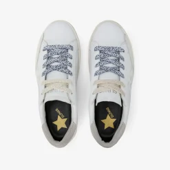 Fashion Sneaker Katy in pelle bianca Donna Scarpe|Donna