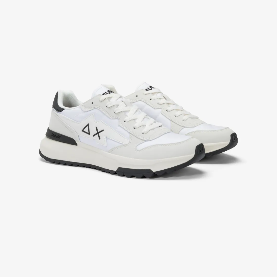 Clearance Sneaker Niki in nylon e PU bianco Uomo Scarpe|Uomo