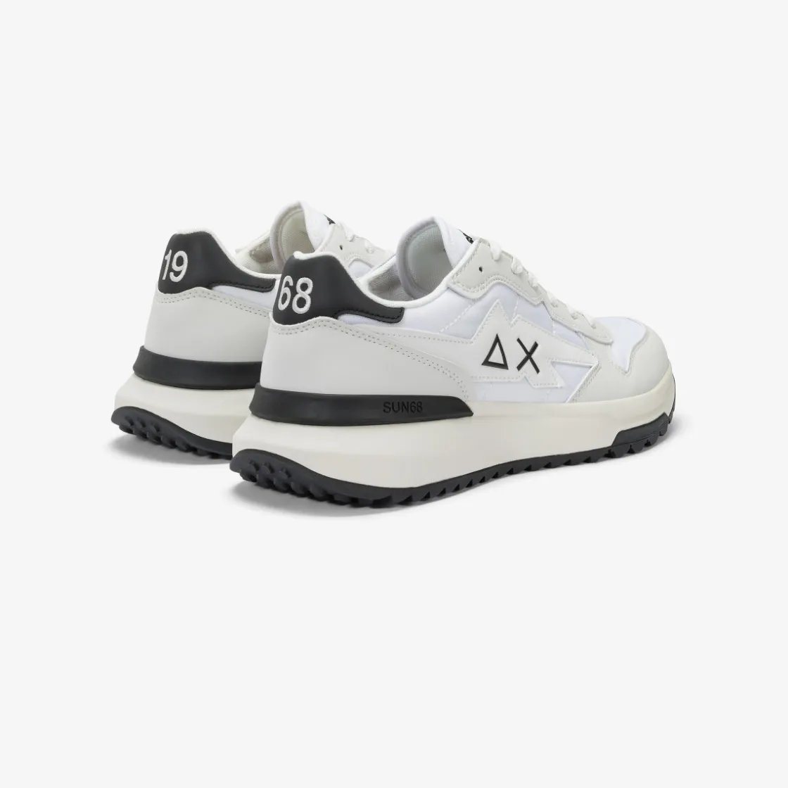 Clearance Sneaker Niki in nylon e PU bianco Uomo Scarpe|Uomo