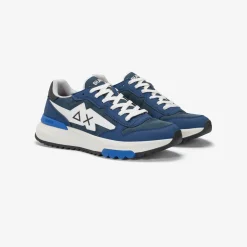 New Sneaker Niki in nylon e PU blu navy Uomo Scarpe|Uomo