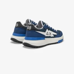 New Sneaker Niki in nylon e PU blu navy Uomo Scarpe|Uomo