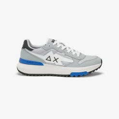 Sale Sneaker Niki in nylon e PU grigio chiaro Uomo Scarpe|Uomo
