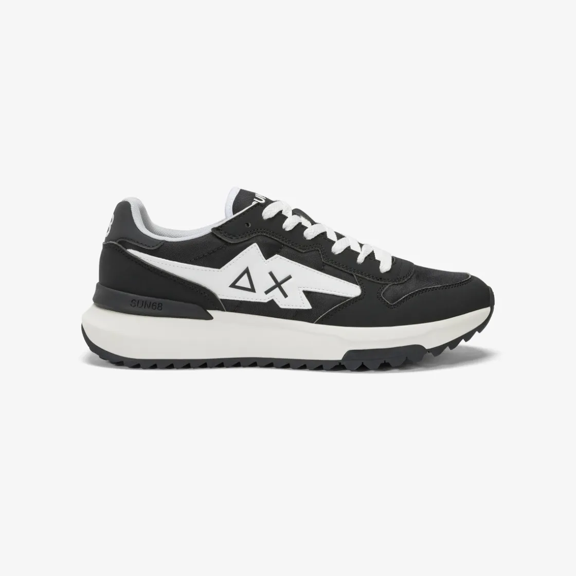 Clearance Sneaker Niki in nylon e PU nero Uomo Scarpe|Uomo