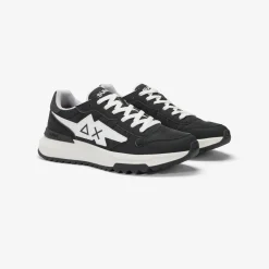 Clearance Sneaker Niki in nylon e PU nero Uomo Scarpe|Uomo