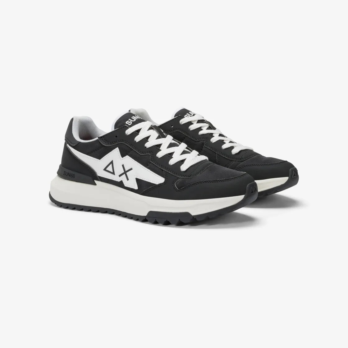 Clearance Sneaker Niki in nylon e PU nero Uomo Scarpe|Uomo