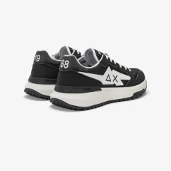 Clearance Sneaker Niki in nylon e PU nero Uomo Scarpe|Uomo