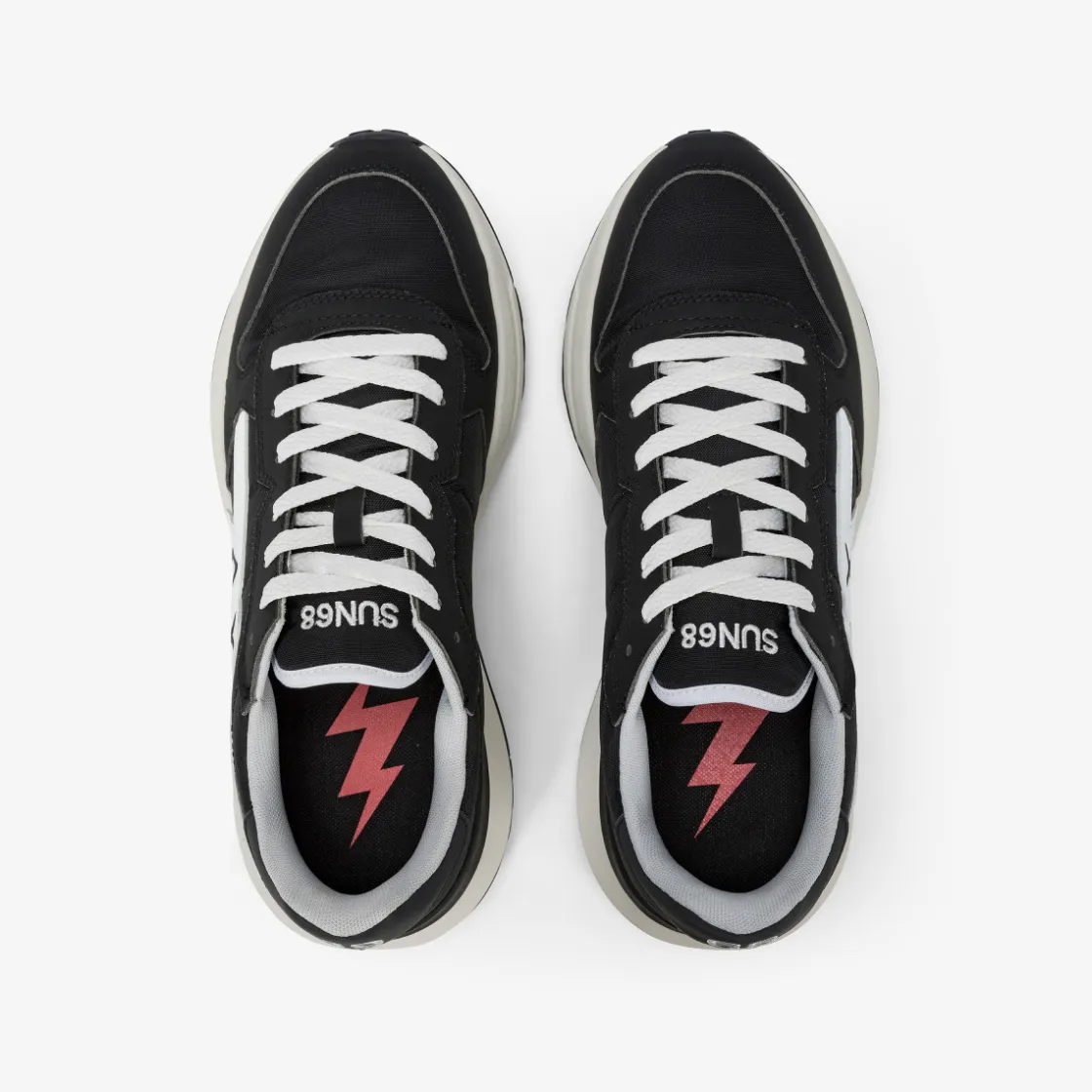 Clearance Sneaker Niki in nylon e PU nero Uomo Scarpe|Uomo