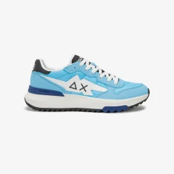 Discount Sneaker Niki in nylon e PU turchese Uomo Scarpe|Uomo