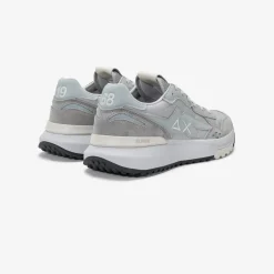 Online Sneaker Niki Sport in nylon e suede grigio chiaro Uomo Scarpe|Uomo