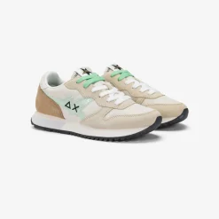 Online Sneaker Stargirl Glitter in suede e nylon bianco panna Donna Scarpe|Donna