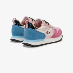 Hot Sneaker Stargirl Multicolor in suede e nylon rosa Donna Scarpe|Donna