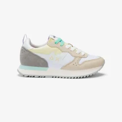 Sale Sneaker Stargirl Multicolor in suede e nylon bianco panna Donna Scarpe|Donna