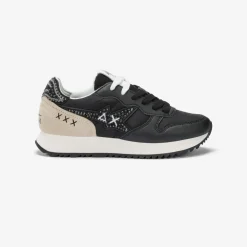Clearance Sneaker Stargirl Pearl in pelle e nylon nero Donna Scarpe|Donna