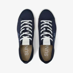 Fashion Sneaker Street in canvas blu navy Uomo Scarpe|Uomo