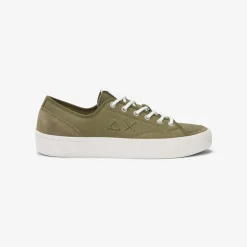 Outlet Sneaker Street in canvas verde militare Uomo Scarpe|Uomo