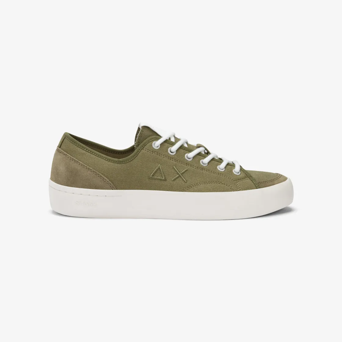 Outlet Sneaker Street in canvas verde militare Uomo Scarpe|Uomo