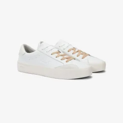 Online Sneaker Street in pelle bianca e bianco panna Uomo Scarpe|Uomo