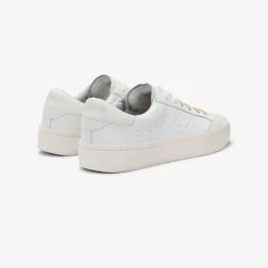 Online Sneaker Street in pelle bianca e bianco panna Uomo Scarpe|Uomo