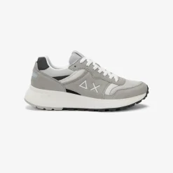 Sale Sneaker Sun Daddy in nylon e suede grigio chiaro Uomo Scarpe|Uomo