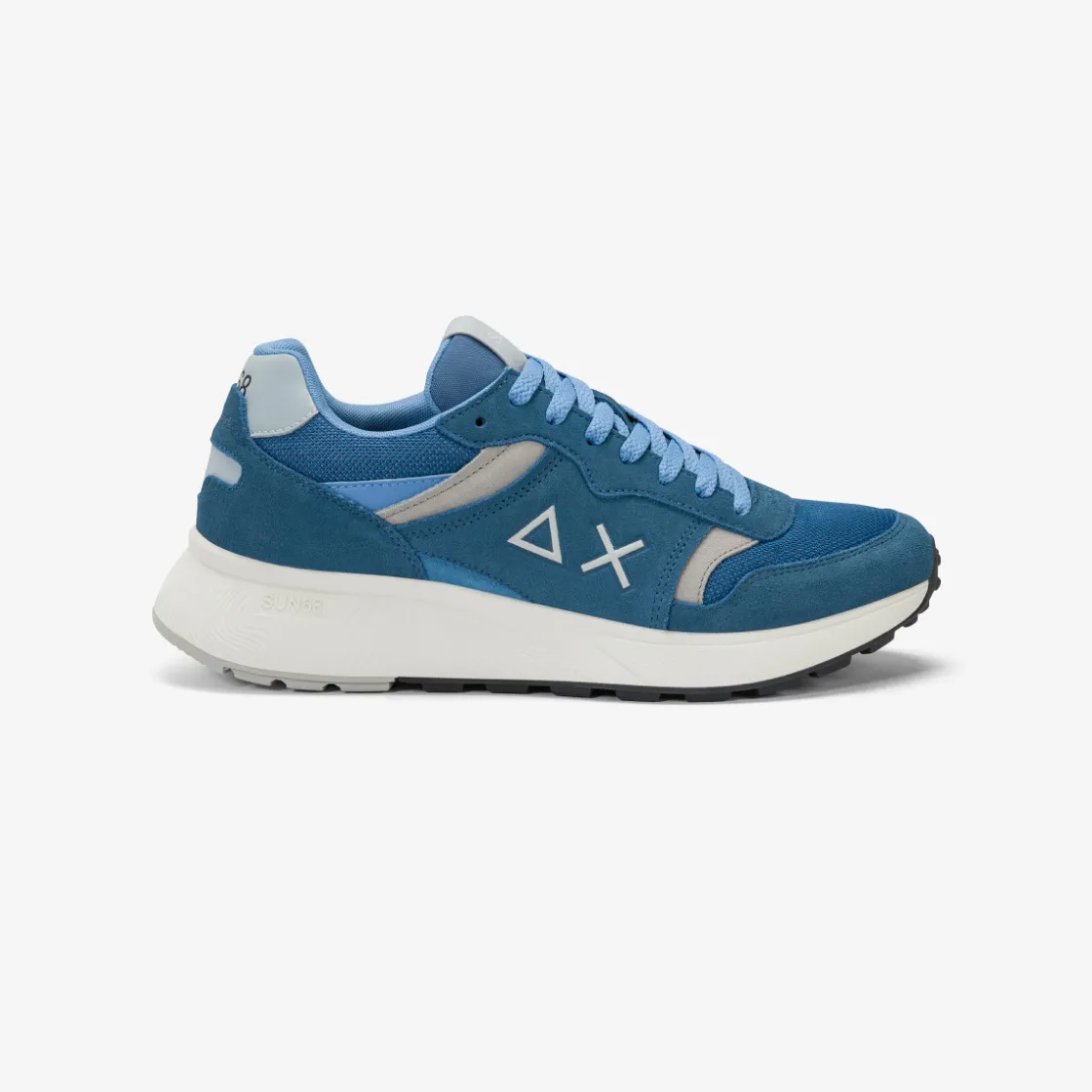 Sale Sneaker Sun Daddy in nylon e suede avio scuro Uomo Scarpe|Uomo