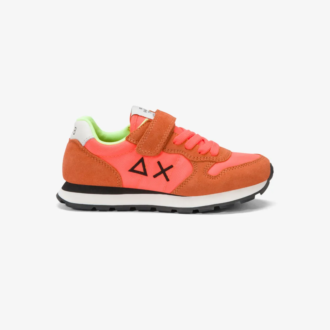 Discount Sneaker Tom in nylon e suede arancio fluo Bambino Scarpe|Bambino