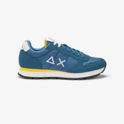 Sale Sneaker Tom in nylon e suede avio scuro Uomo Scarpe|Uomo