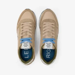 Clearance Sneaker Tom in nylon e suede beige Uomo Scarpe|Uomo