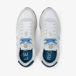 Clearance Sneaker Tom in nylon e suede blu royal Uomo Uomo