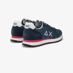 Online Sneaker Tom in nylon e suede blu navy Uomo Scarpe|Uomo