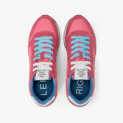 Clearance Sneaker Tom in nylon e suede geranio Uomo Scarpe|Uomo
